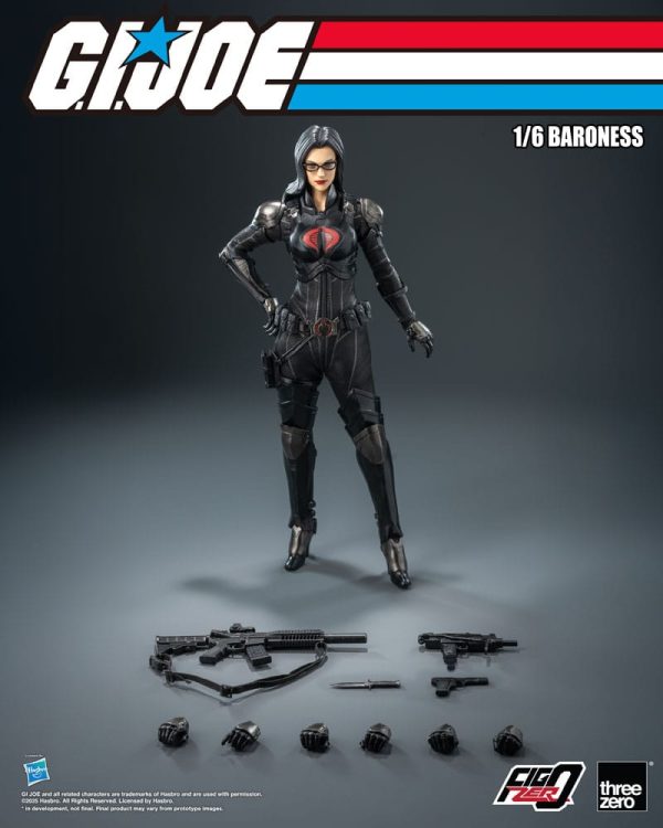G.I. Joe FigZero Action Figure 1/6 Baroness 30 cm - Afbeelding 2