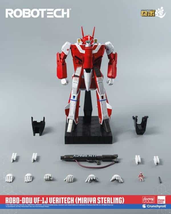 Robotech Action Figure ROBO-DOU VF-1J Veritech (Miriya Sterling) 20 cm - Afbeelding 2