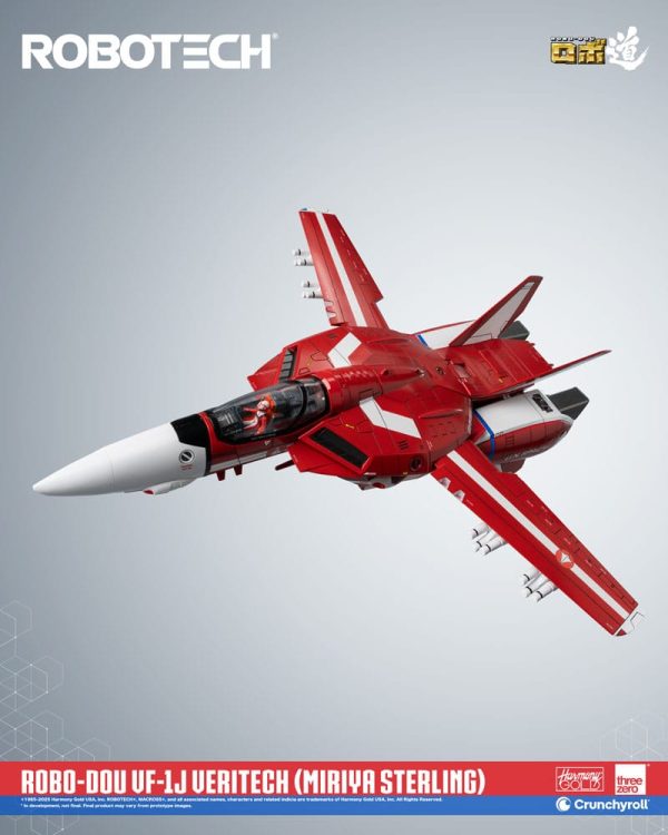 Robotech Action Figure ROBO-DOU VF-1J Veritech (Miriya Sterling) 20 cm - Afbeelding 10