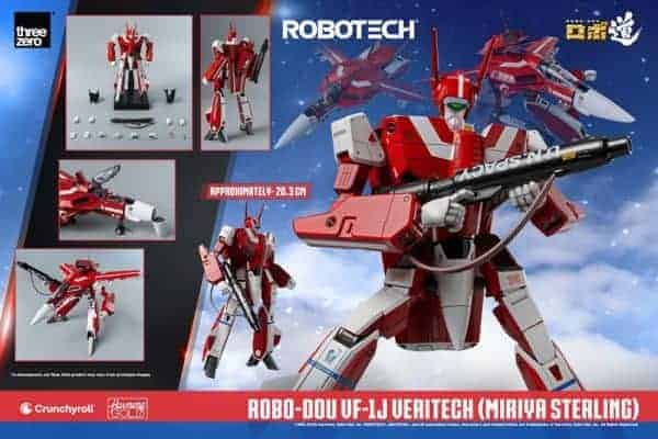 Robotech Action Figure ROBO-DOU VF-1J Veritech (Miriya Sterling) 20 cm - Afbeelding 16