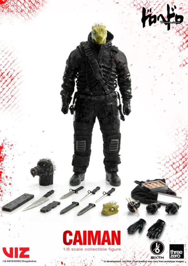Dorohedoro FigZero Action Figure 1/6 Caiman 36 cm - Afbeelding 2