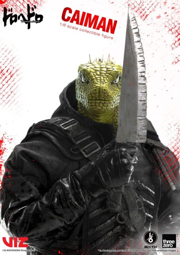 Dorohedoro FigZero Action Figure 1/6 Caiman 36 cm - Afbeelding 9