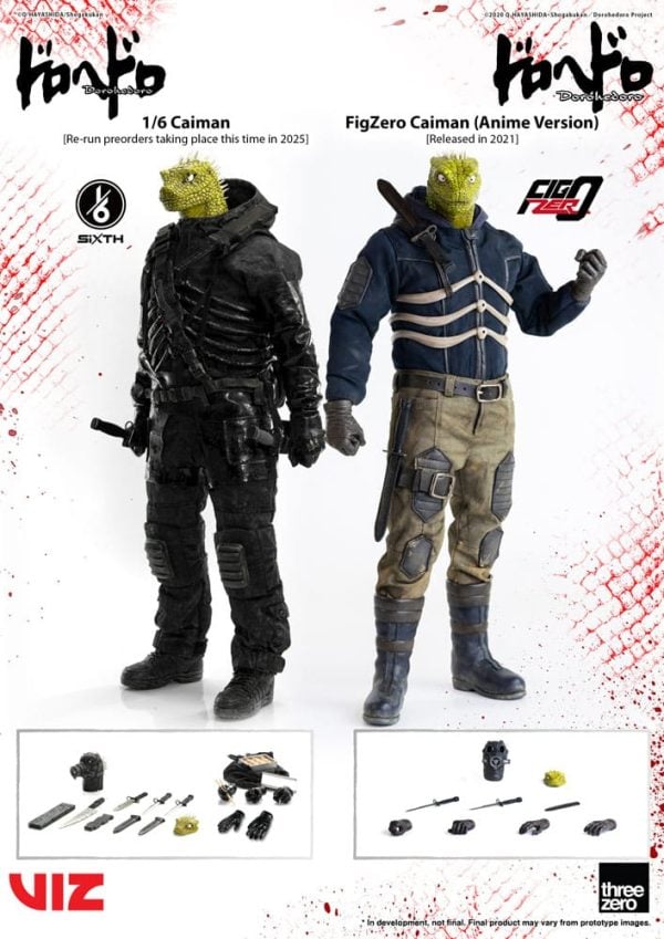 Dorohedoro FigZero Action Figure 1/6 Caiman 36 cm - Afbeelding 13