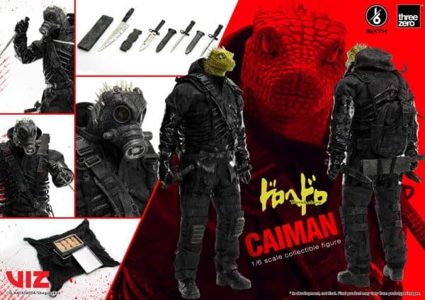 Dorohedoro FigZero Action Figure 1/6 Caiman 36 cm - Afbeelding 14