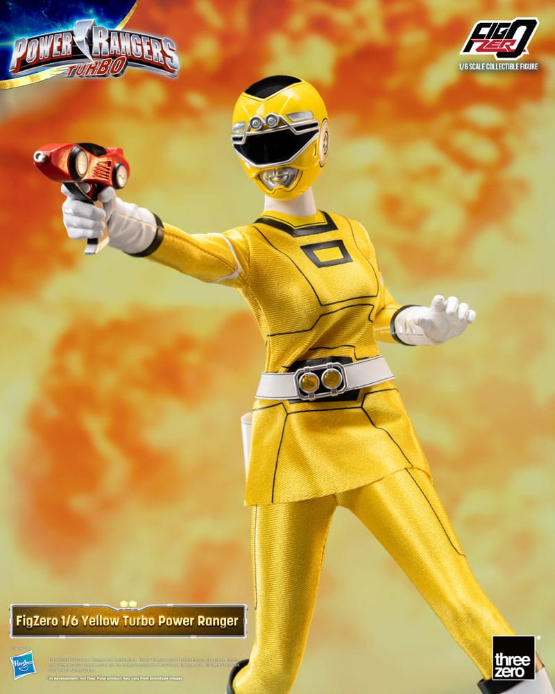 パワーレンジャー ターボ フィグゼロ アクションフィギュア 1/6