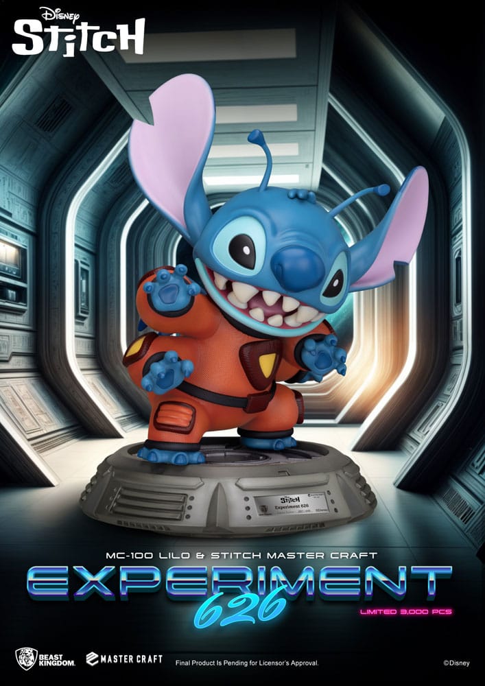 リロ＆スティッチ マスタークラフト スタチュー エクスペリメント 626