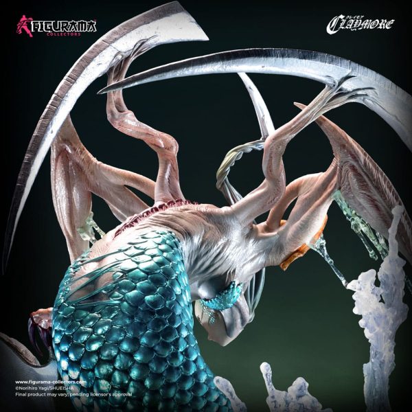 Estátua exclusiva Claymore Elite 1/6 Clare vs. Ophelia 69 cm