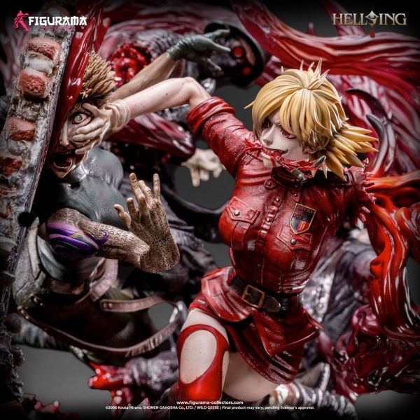 Estátua exclusiva Hellsing Ultimate Elite 1/5 Seras Victoria 67 cm