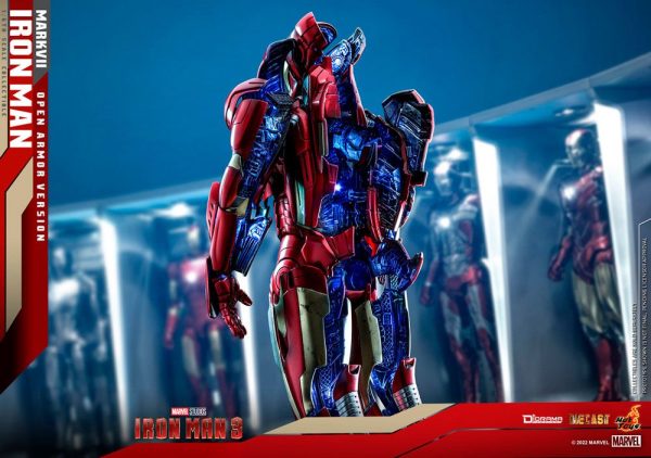 アイアンマン3 ジオラマ 1/6 アイアンマン マーク7（オープンアーマー