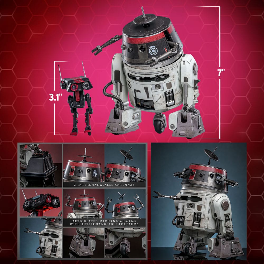 スター・ウォーズ アクションフィギュアセット 1/6 チョッパー（C1-10P