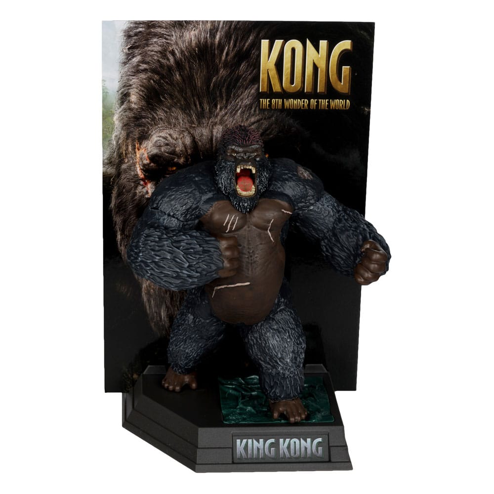 King Kong (2005) Film Maniacs PVC Heykeli Kong 17 cm