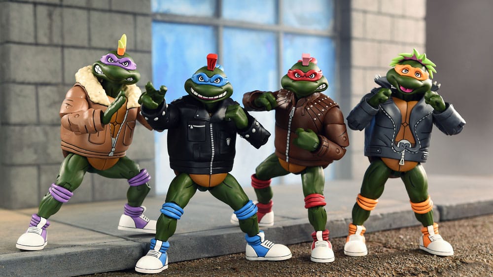 Teenage Mutant Ninja Turtles (tegnefilm) actionfigurer 4-pak Punk