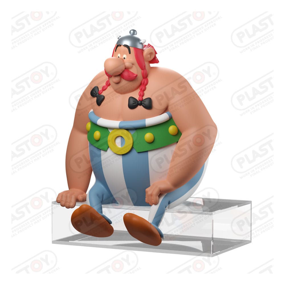 Asterix figure Obelix sitting 13