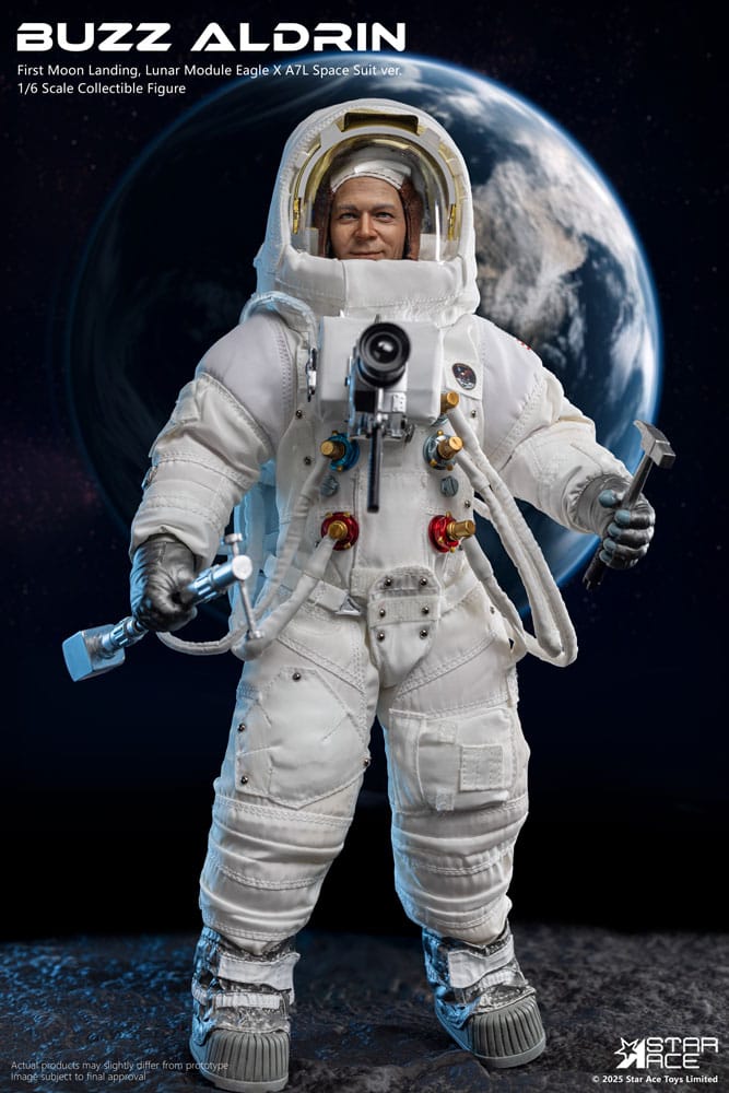 NASA Apollo 11 Action Figure 1/6 Buzz Aldrin 30 cm