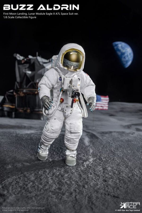 NASA アポロ11号 アクションフィギュア 1/6 バズ・オルドリン