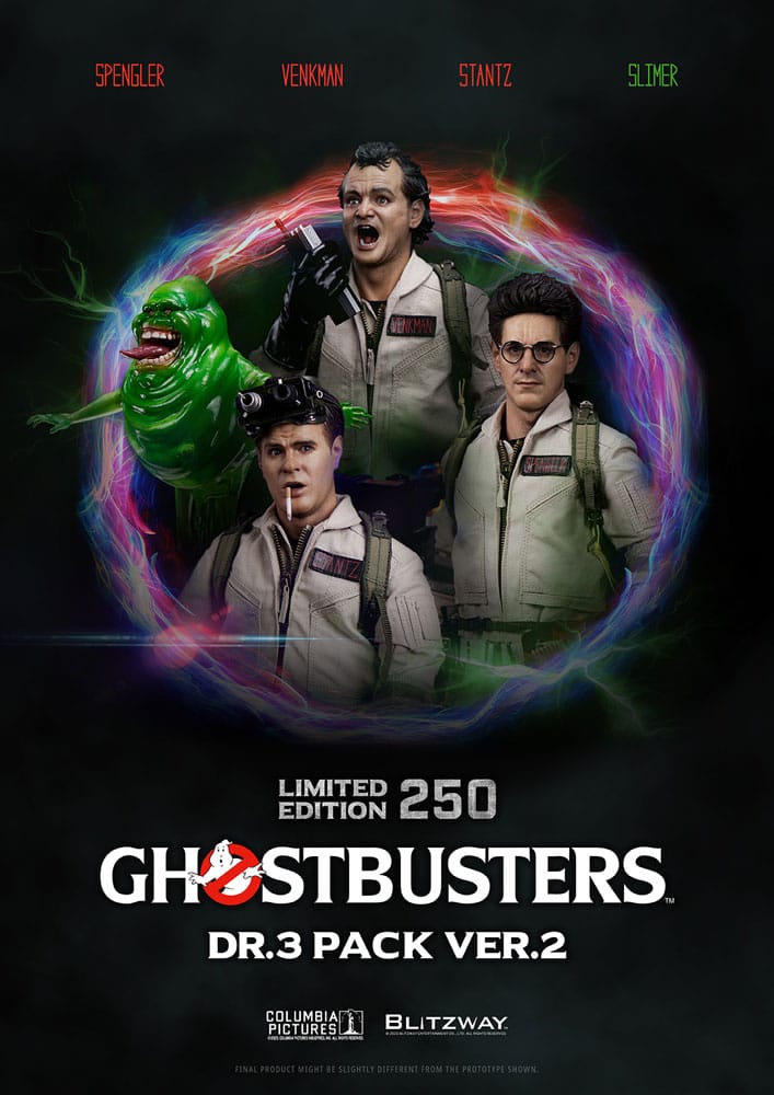 Ghostbusters Premium UMS Action Figure 3-Pack 1/6 Venkman