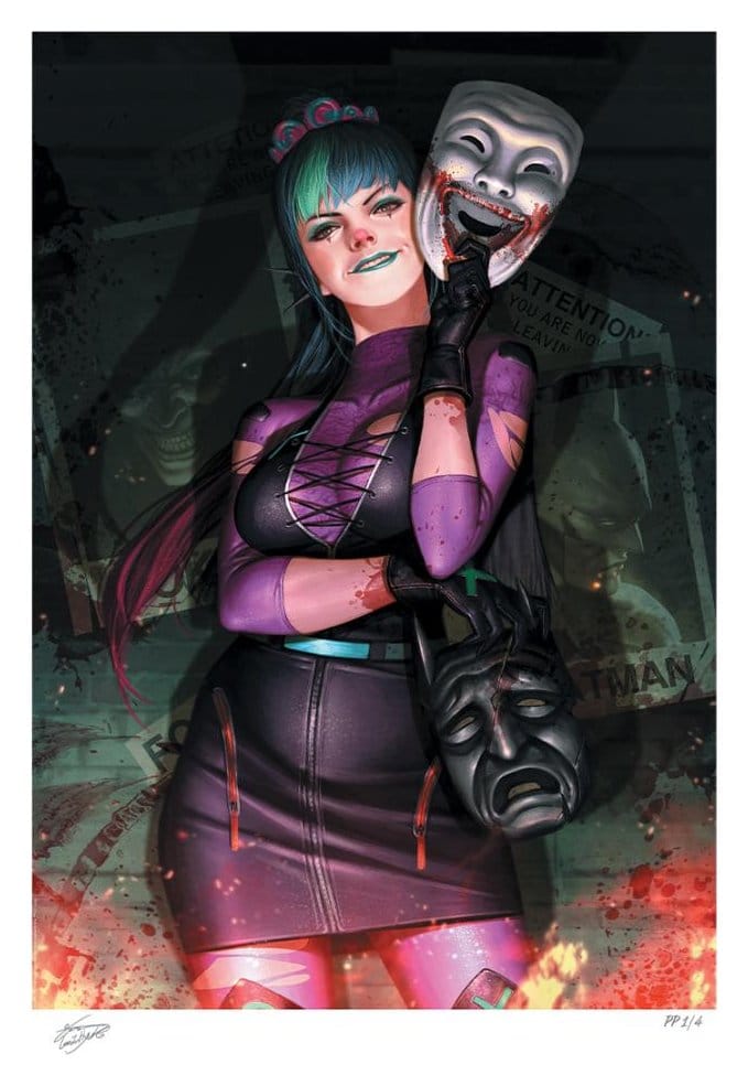 DC Comics Art Print Punchline (The Joker 80th Anniversary 100-Page Super Spectacular #1 (2020)) 61 x 46 cm - unframed